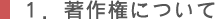 �P�D���쌠�ɂ���